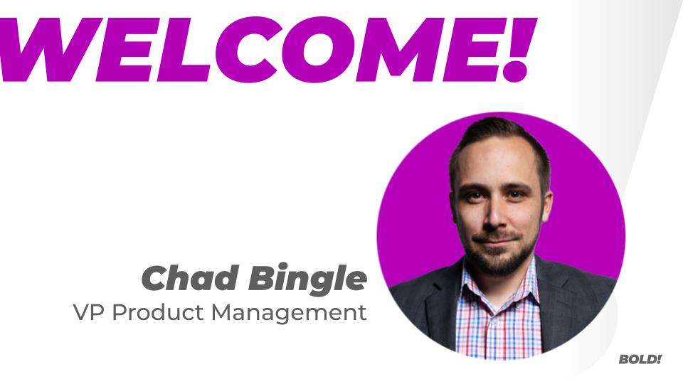 Meet Chad Bingle, VP Product Management