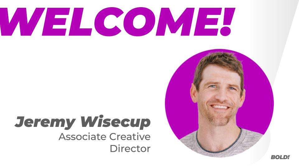 Meet Jeremy Wisecup, Associate Creative Director