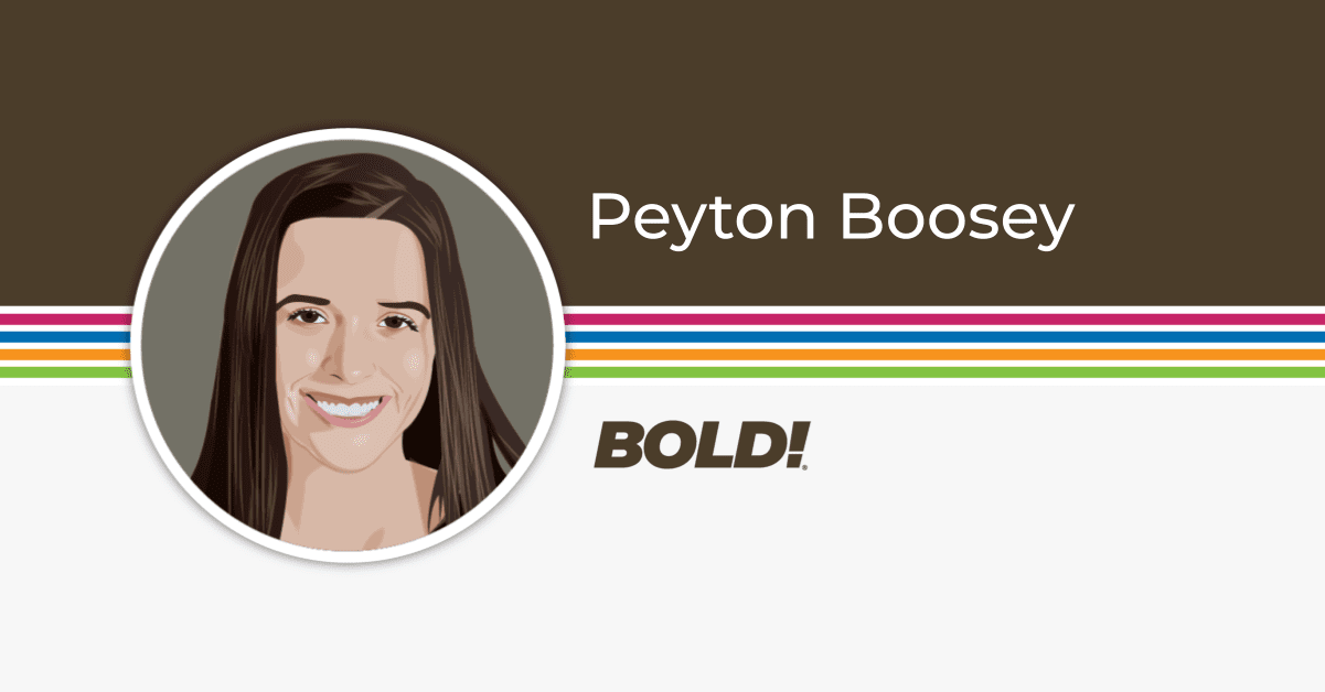 Welcome Peyton Boosey - Client Strategy Intern